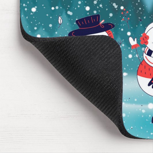 Warm Winter Wishes Muismat (Hoek)