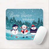 Warm Winter Wishes Muismat (Met muis)