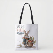 Warm Winter Wishes Tote Bag (Voorkant)
