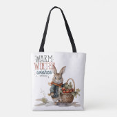 Warm Winter Wishes Tote Bag (Achterkant)