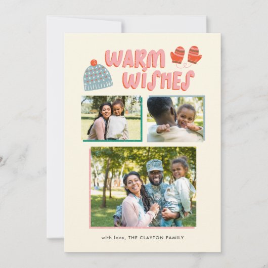 Warm Wish Feestdagenkaart (Voorkant)