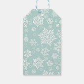 Warm Wish | Gepersonaliseerd kerstrenrendiertje Cadeaulabel (Achterkant)