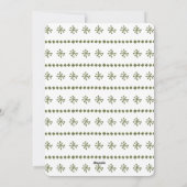 Warm Wish | Vakantieknopkaart Feestdagenkaart (Achterkant)