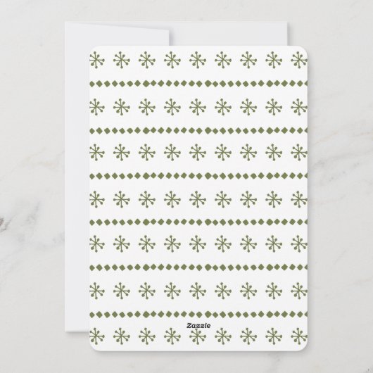 Warm Wish | Vakantieknopkaart Feestdagenkaart (Achterkant)