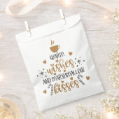 Warm Wishes and Marshmallow Kisses  Bedankzakje (Geknipt)