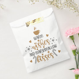 Warm Wishes and Marshmallow Kisses  Bedankzakje