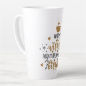 Warm Wishes and Marshmallow Kisses  Latte Mok (Linkerhoek)