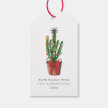 Warm Wishes Cactus Kerstmis