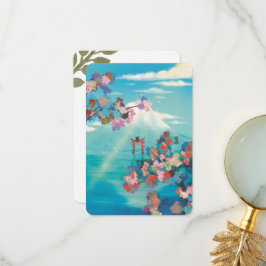 Warm Wishes Countryside Postcard Bedankkaart