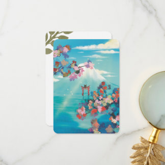 Warm Wishes Countryside Postcard Bedankkaart