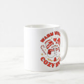 Warm Wishes  & Cozy Hugs Koffiemok (Voorkant rechts)