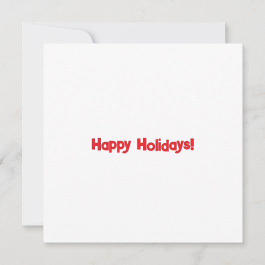 Warm Wishes & Cozy Sips  Bedankkaart (Achterkant)