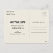 Warm Wishes Holiday Essentials Briefkaart (Achterkant)