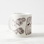 Warm Wishes Holiday Essentials Coffee Mok (Voorkant links)