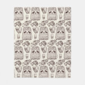 Warm Wishes Holiday Essentials Fleece Deken (Voorkant)