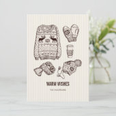Warm Wishes Holiday Essentials Kaart (Staand voorkant)