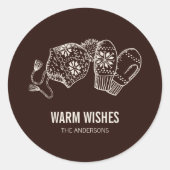 Warm Wishes Holiday Essentials Sticker (Voorkant)
