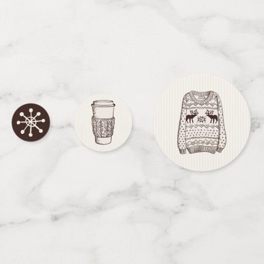 Warm Wishes Holiday Essentials Table Confetti (Voorkanten)