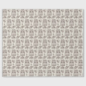 Warm Wishes Holiday Essentials Wrapping Paper Cadeaupapier (Vlak)