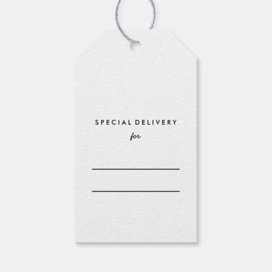 Warm Wishes Holiday Gift Labels Cadeaulabel (Achterkant)