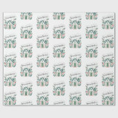 Warm Wishes Holiday Home Cadeaupapier (Vlak)