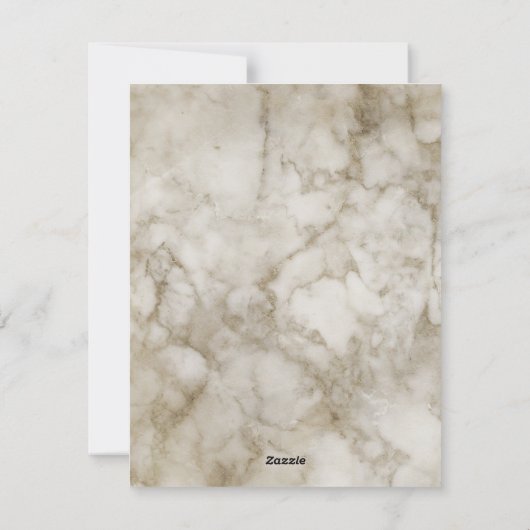 Warm Wishes Holiday Photo Card Feestdagenkaart (Achterkant)