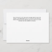 Warm Wishes Hot Cup Koffie Caca Red White Feestdagenkaart (Achterkant)