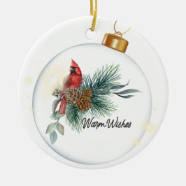 Warm wishes keramisch ornament
