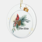 Warm wishes keramisch ornament (Links)