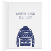 Warm Wishes kerstSweater (Binnen (Rechts))