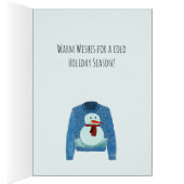Warm Wishes kerstSweater (Binnen (Rechts))