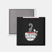***WARM WISHES** MAGNET (Voorkant / Achterkant)