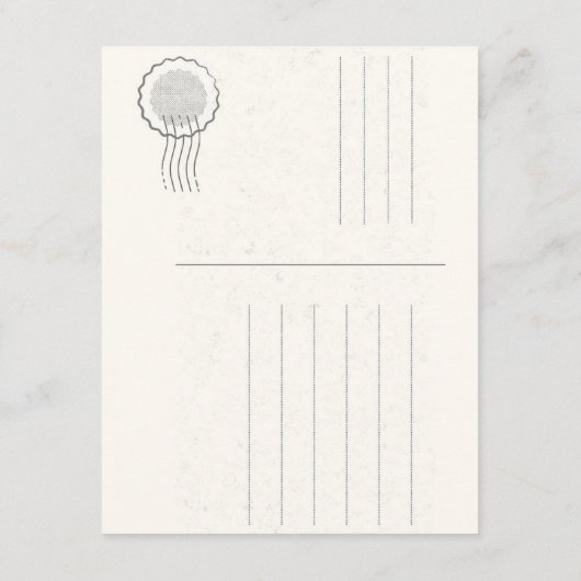 Warm Wishes Penguin Feestdagenkaart (Achterkant)