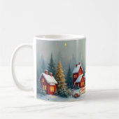 Warm Wishes Personalized Christmas Mug Koffiemok (Links)