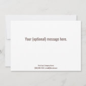 Warm Wishes Realtor Prettige feestdagen Kaarten (Achterkant)