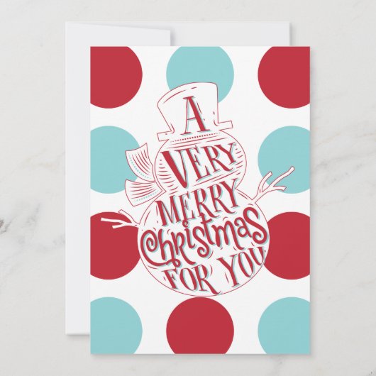 Warm Wishes, Snowman Photo Card Kaart (Achterkant)