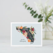 Warm Wishes uit Florida Feestdagenkaart (Staand voorkant)