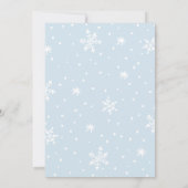 Warm Wishes's Greetings Typography Photo Feestdagenkaart (Achterkant)