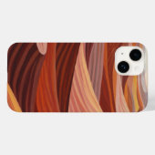 Warm woestijnlandschap - Schilderachtig kunstprint Case-Mate iPhone Case (Achterkant (horizontaal))