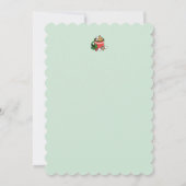 Warm worden met Sneeuwval Cacaobellen - Winterdran Kaart (Achterkant)