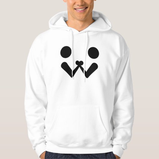 Warm worstelen hoodie (Voorkant)
