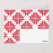 Warm Wwish from the Heart of Texas Briefkaart (Achterkant)