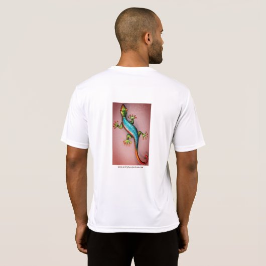 Warm zeegezicht T-shirt (Achterkant volledig)