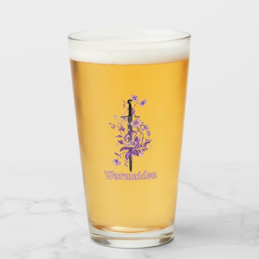 Warmaiden - Glass Tumbler (Voorkant gevuld)