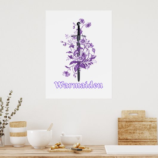Warmaiden - Middelgroot Poster (Keuken)