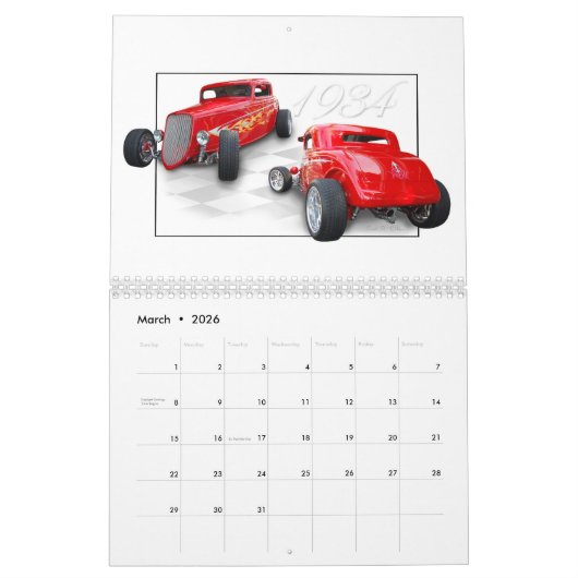 Warmbandcoupes Kalender (Mar 2026)