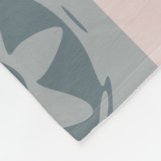 Warme aarde kleur fleece deken (Hoek)