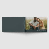 Warme Aardse Romantische Foto Gastenboek (Volledig)