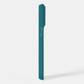 Warme aardse verticale strepen iPhone hoesje (Rechterkant)