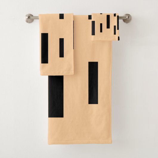 Warme Abrikoos Bad Handdoek (Insitu)
